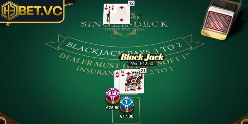 Blackjack H3BET Online Từ Bước Đầu Đến Chiến Thuật Nâng Cao 1 Blackjack H3BET online và sự hấp dẫn của trò chơi